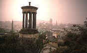 Calton Hill overlooking Princes St