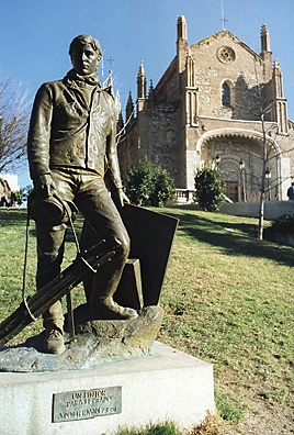 The Painter --rear of Prado