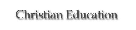 Christian Education