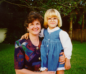 The Rev. Dr. Kathleen and 
Katya Waters
