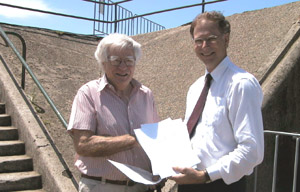 Doug Lithgow and the Hon Dr Andrew Refshauge