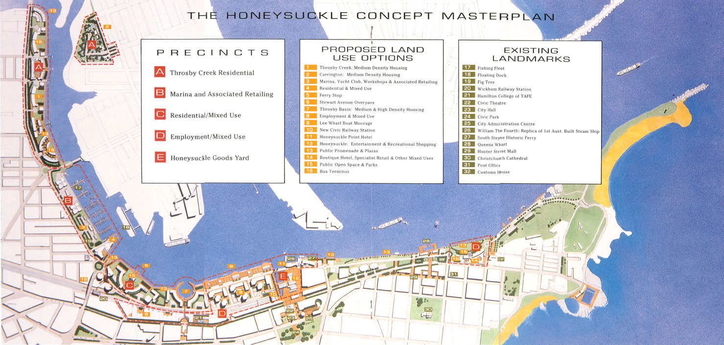 Honeysuckle Concept Masterplan