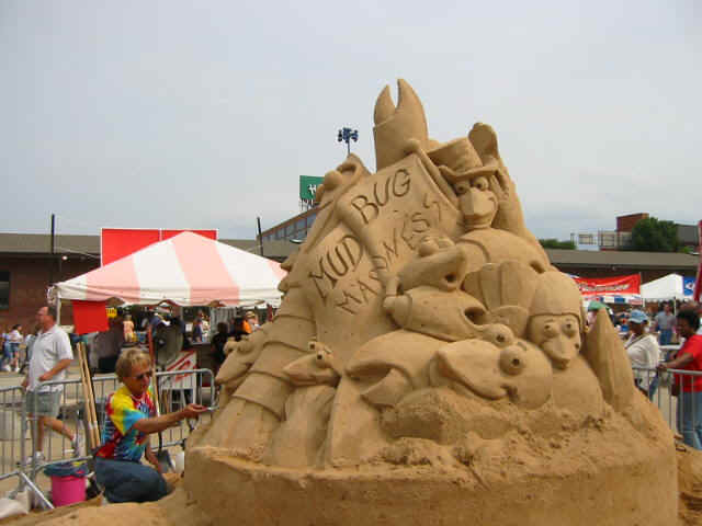 Really Cool Sand Sculpture