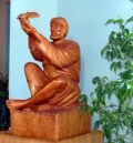Sculpture de Saint Fran&ccedil;ois d'Assise