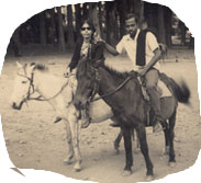 On the Pony at Ooty