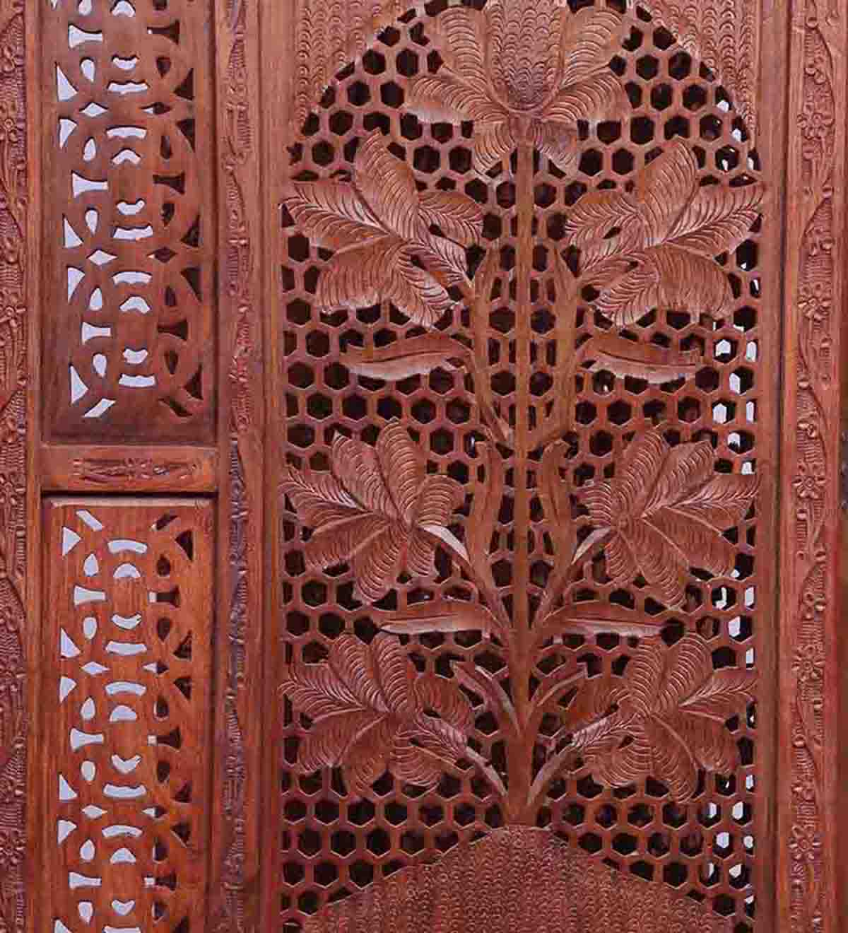 Wooden Partition for Hall in Sheesham PART-0102 view 5