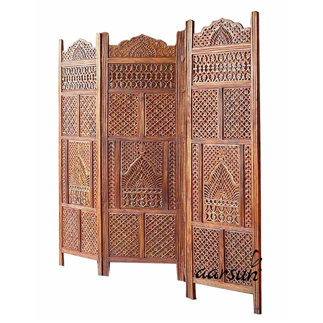 Wooden Separator for Hall in Sheesham PART-0135