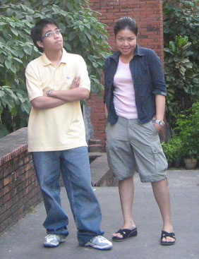 @ the UP Film Center stairs with Nico