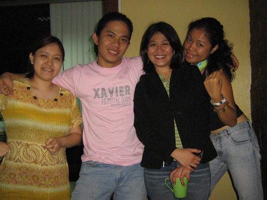 L-R: Jiyas, Loyne, Master Lisa, Idadudette
