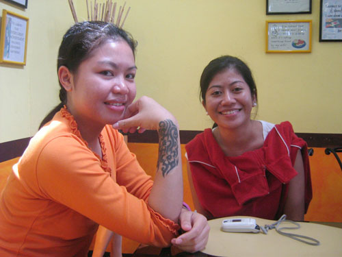 Nice tattoo, huh?