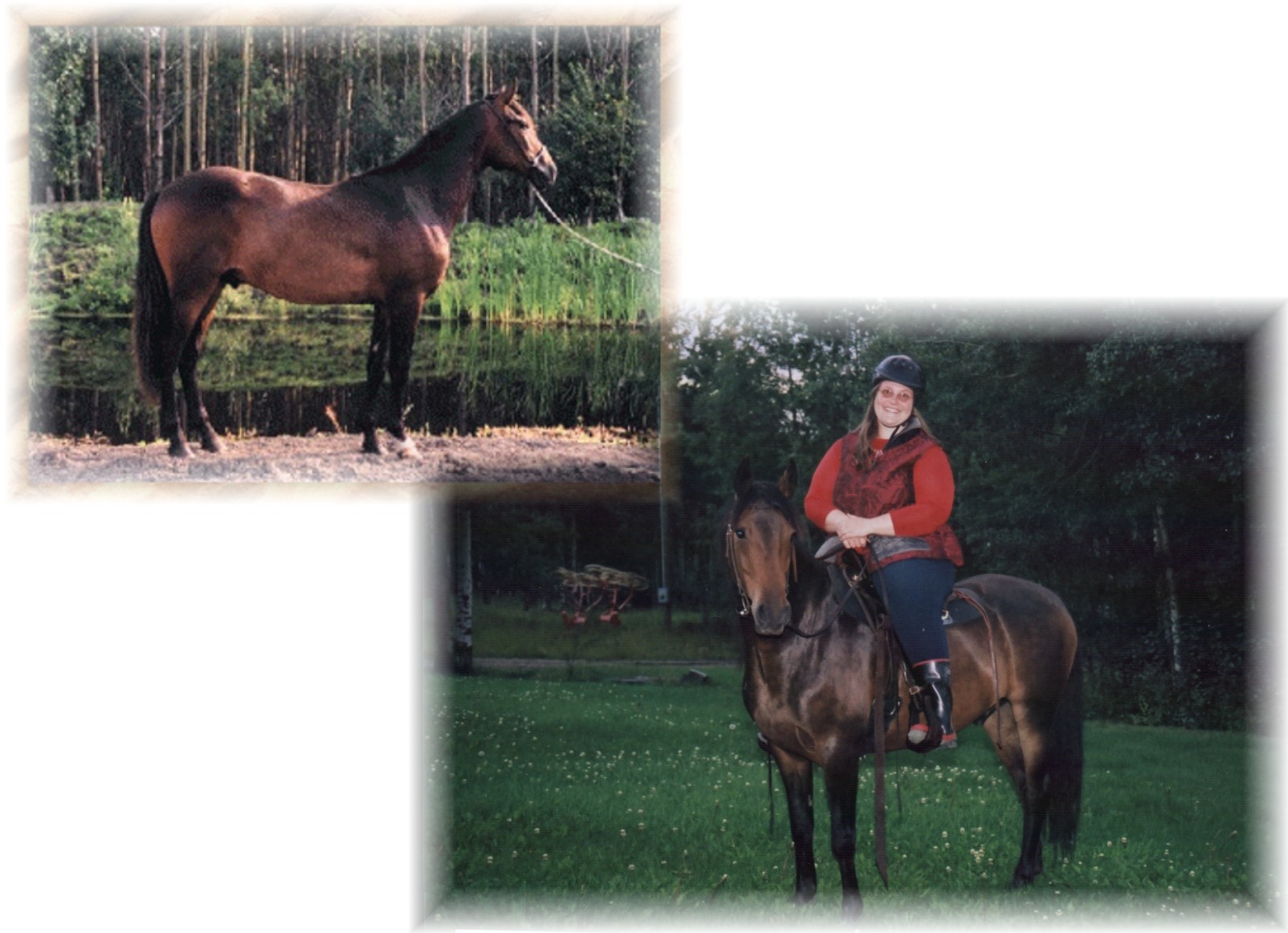 Primero puts a smile on the face of a visitor, Alexandra, from Switzerland