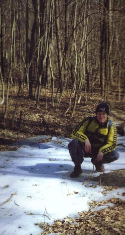 Kostya in a forest