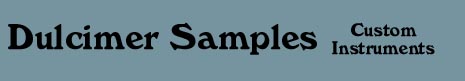 Dulcimer Samples