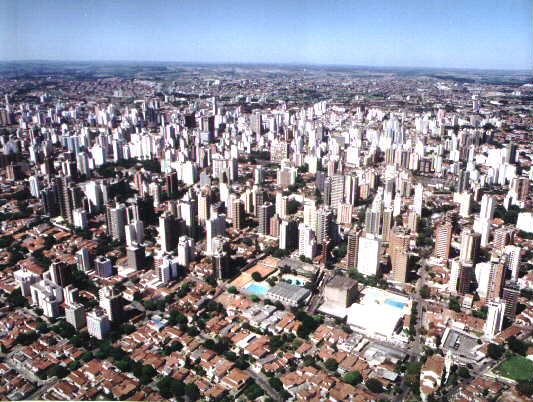Vista a�rea de Campinas - SP