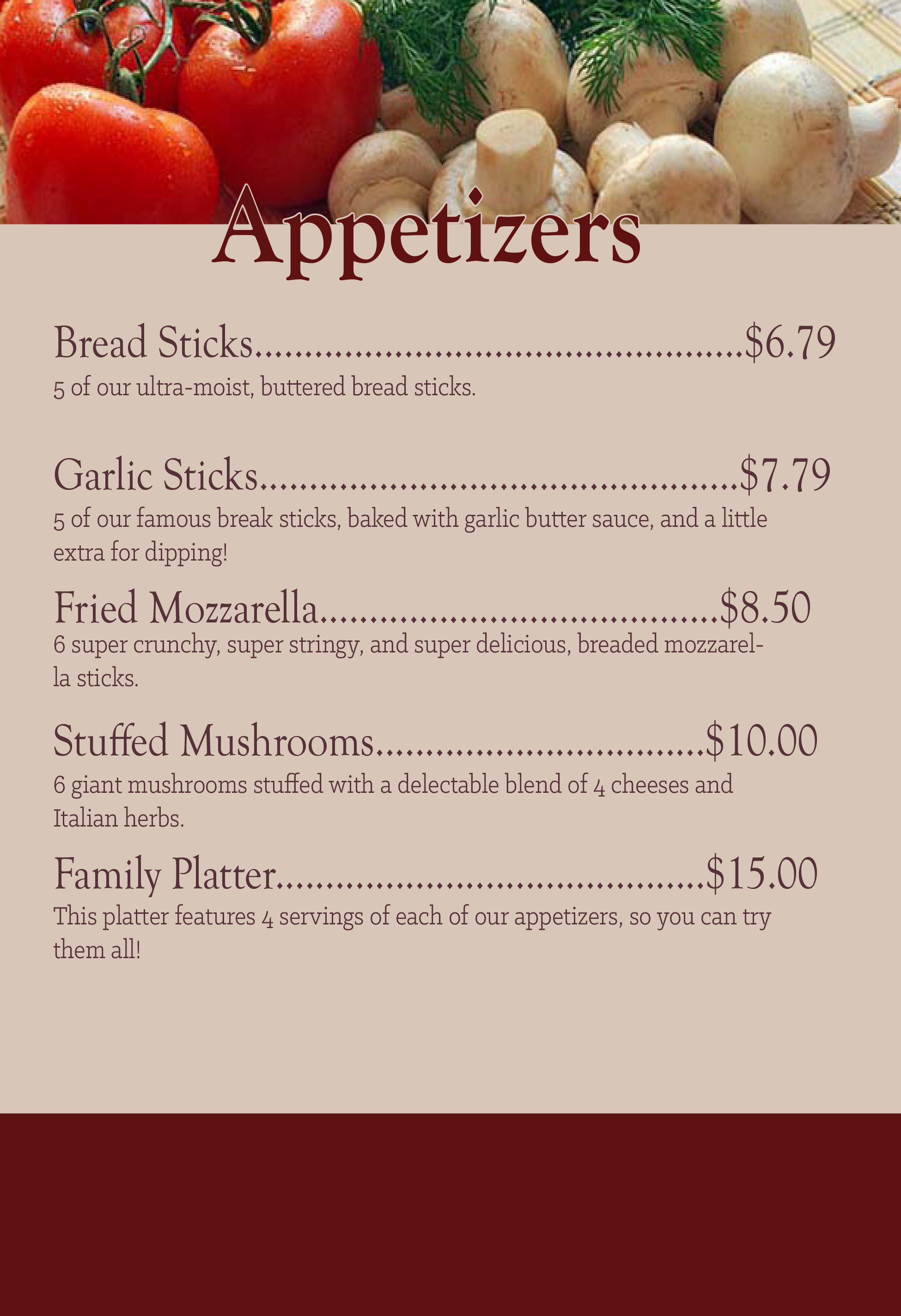 Appetizers