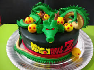 Pastel dragon ball