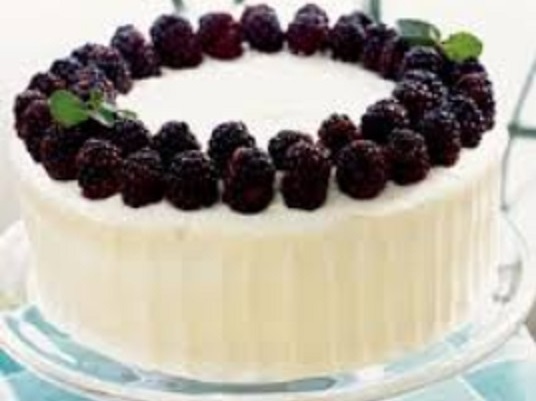 Pastel de moras