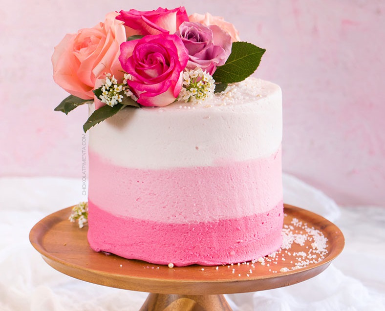 Pastel rosa
