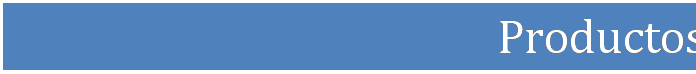 Cuadro de texto: Productos.