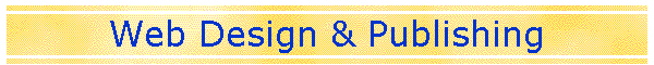 Web Design & Publishing