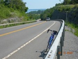 Click on my bike to see pictures from my ride around Lake Ontario