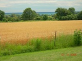 There aren't many views of the Lake from Hwy 2 but this one just west of Cobourg was the best of them all!