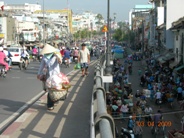 The heat, noise, air pollution, extreme humidity and the large number of motorbikes were overwhelming at first. I spent my first full day there learning how to ride and survive amongst the swarming bikes.