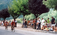 Little league bike races for kids from 6 to 12 year old along the Liri river in Sora . Like everywhere else in Italy,&nbsp; the bicycle rules&nbsp; in Spring and Summer. Everywhere you look&nbsp; you see bicycles being used for transportation or for sport by both the young and old.