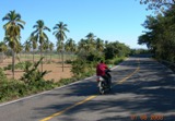 Some of the prettiest scenery as seen from Hwy 200 occurs as you cycle south of Punta Perula on the way to Barra de Navidad.