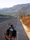 A few km's south of Colima I stop to admire the view before I begin my descent back to the coast. This stretch of my route has a wide, paved shoulder and is used by racing cyclists as a training route. The same pelotons passed me on both days I cycled this road.
