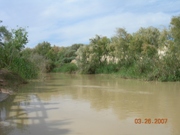 Not what I expected, its muddy brown waters meander from the Sea of Galilee to the Dead Sea throught a tightly controlled military zone where independent travel is banned. Only at Bethany are you allowed to touch its waters but under the constant and suspicious gaze of heavily armed military personnel. 