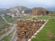 An awesome sight as you approach it from below, this Crusader Castle was the setting of the legendary battles between the Crusaders and the Muslim armies of Saladin.
