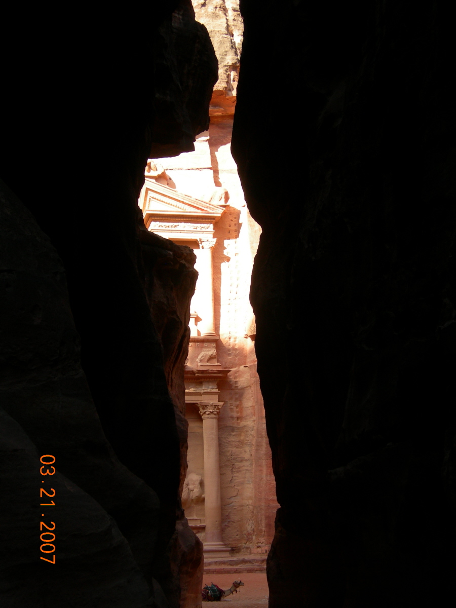 Click on the Treasury as seen from the Siq to go to my Jordan 2007 page.