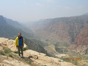 I decided to spend an extra day in Dana Village after the previous days strenuous climb. Clinging on a precipice overlooking a breathtaking valley this spot was a great place to spend a day relaxing. I even went for a hike on one of the many trails leading down into the valley.