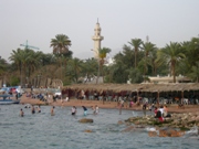 Its balmy winter climate makes this city a favorite with Jordaninians from the north. Unlike other towns I visited this place was actually quite lively at night. Couples and families out&nbsp; for strolls. Outdoor restaurants and cafes serenading their clients with music. 