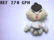 270 GPM GARCON JUDOKA CEINTURE MARRON.JPG (8461 octets)