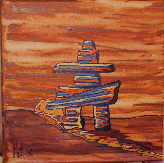 The Bruce Inukshuk
