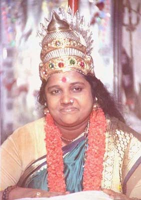 Ammachi in Devi Bhava