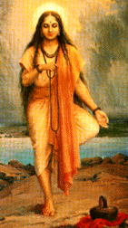 Parvati doing yoga