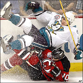 Chistov is tripped up by one of "those dirty little Devils"