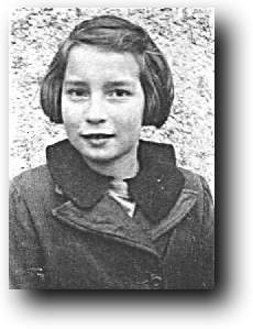 Young Gitans girl, France, 1947