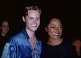 Pat Roddy and Diana Ross