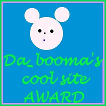 Da Booma's Cool Site Award