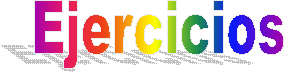 Ejercicios