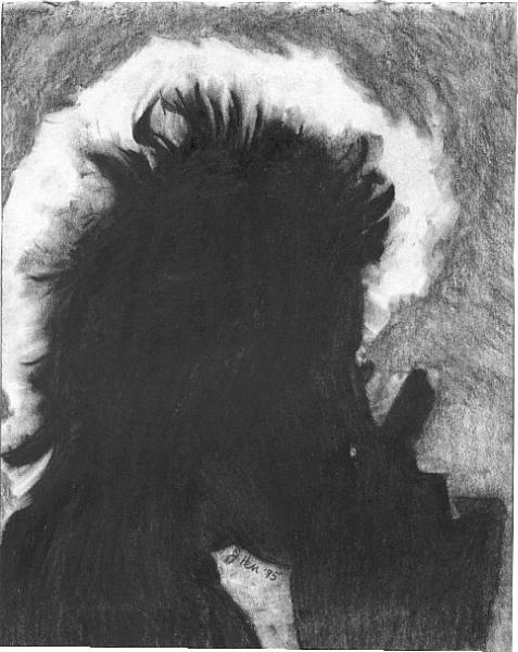 Dylan in charcoal