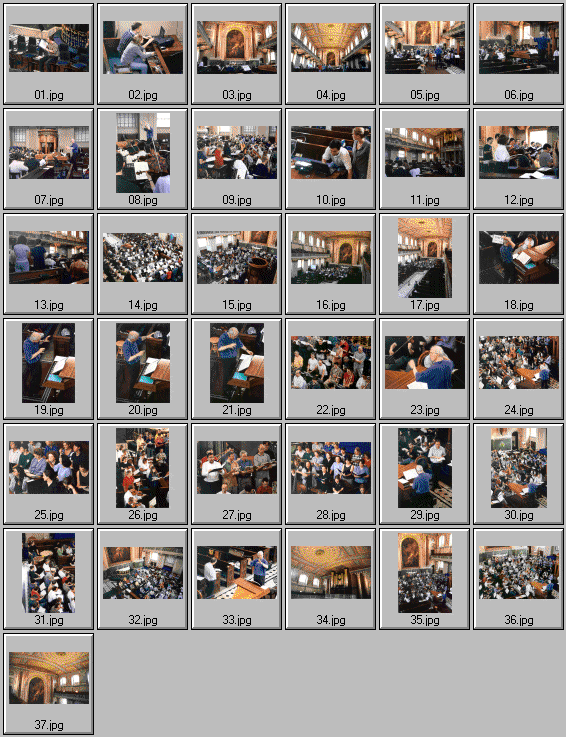 Colour thumbnail pictures