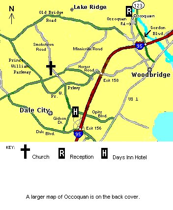 Northern Prince William County Map