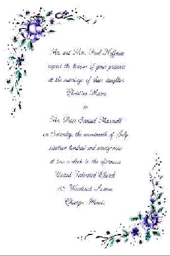 invitation