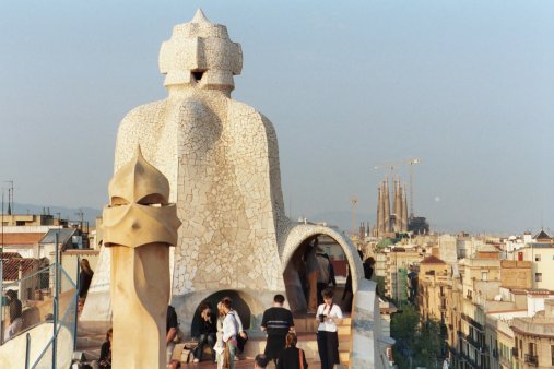 Casa Mila roof