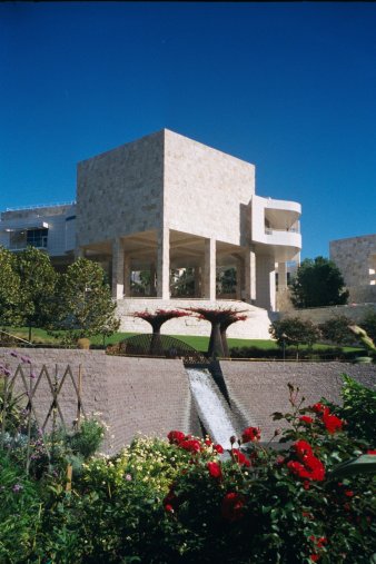 Getty Centre Central Garden